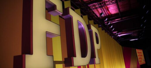 FDP-Logo auf Parteitag (Archiv), via 