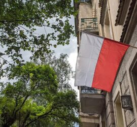 Fahne von Polen (Archiv)