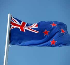 Flagge von Neuseeland (Archiv), via