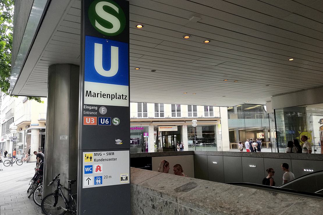 U- und S-Bahnhof Marienplatz in München (Archiv), via