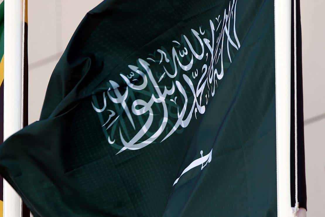 Fahne von Saudi-Arabien (Archiv), via
