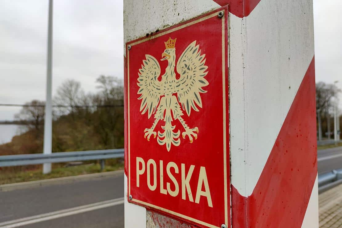 Polnische Grenze (Archiv), via