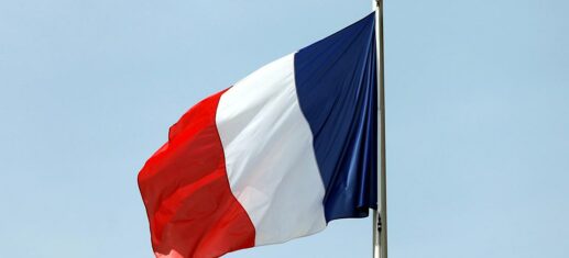 Fahne von Frankreich (Archiv), via 