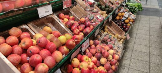 Obst im Supermarkt (Archiv), via 