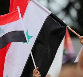 Flagge von Syrien (Archiv), via