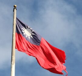 Taiwan-Flagge (Archiv), via
