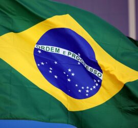Fahne von Brasilien (Archiv)