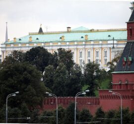 Mauer des Kreml in Moskau (Archiv)