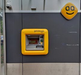 Geldautomat in den Niederlanden (Archiv)