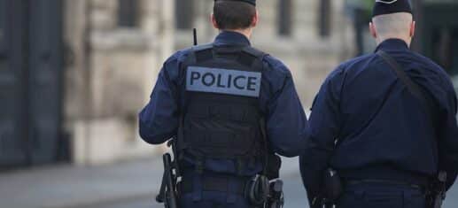 Französische Polizisten (Archiv)
