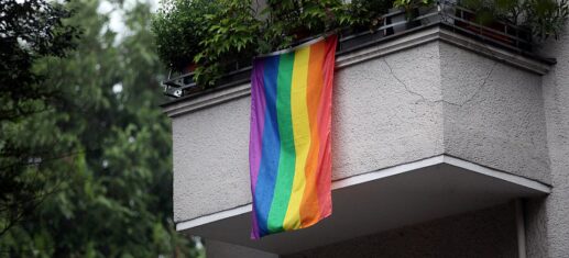 Regenbogen-Fahne (Archiv)