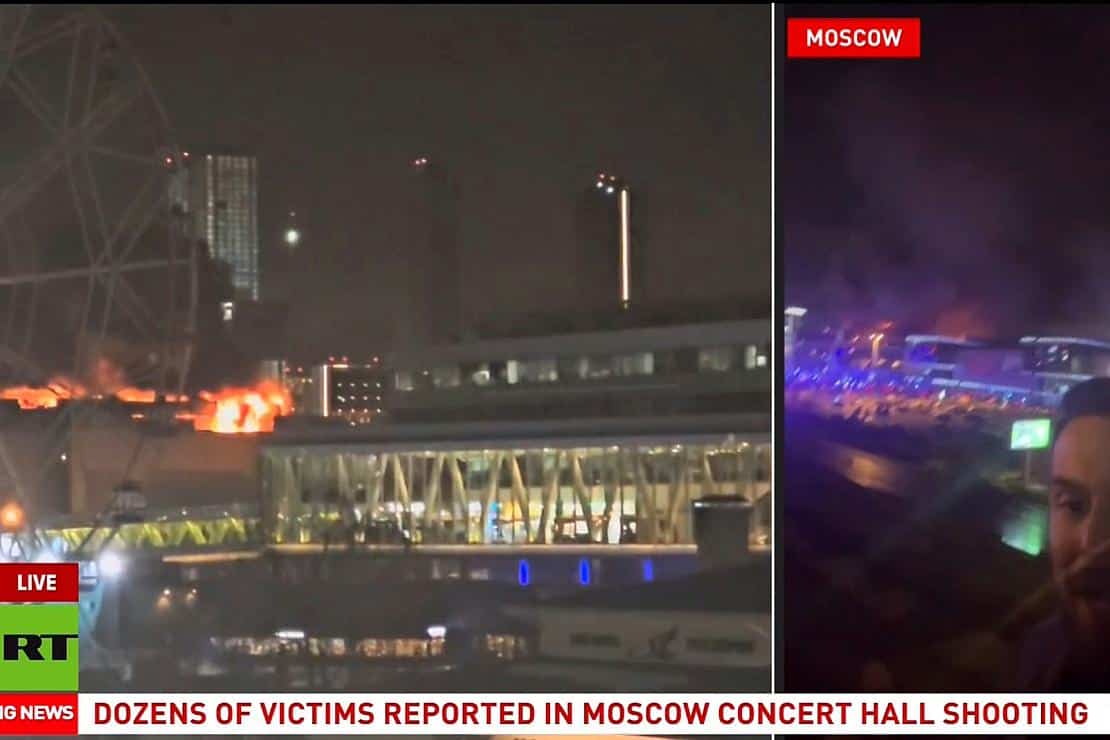So berichtet das Russische Staatsfernsehen über den Anschlag