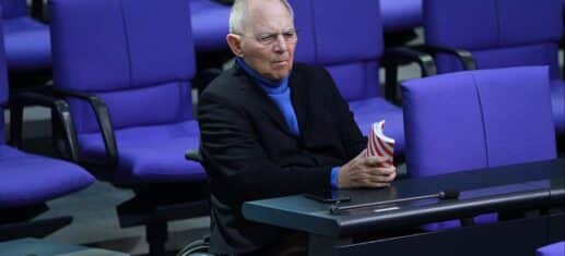 Wolfgang Schäuble am 08.11.2023 - Eines der letzten Fotos
