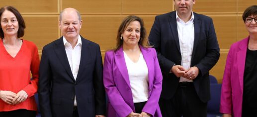 Sitzung von SPD-Parteivorstand am 08.04.2024