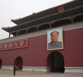 Tor des Himmlischen Friedens mit Bild von Mao Zedong (Archiv)